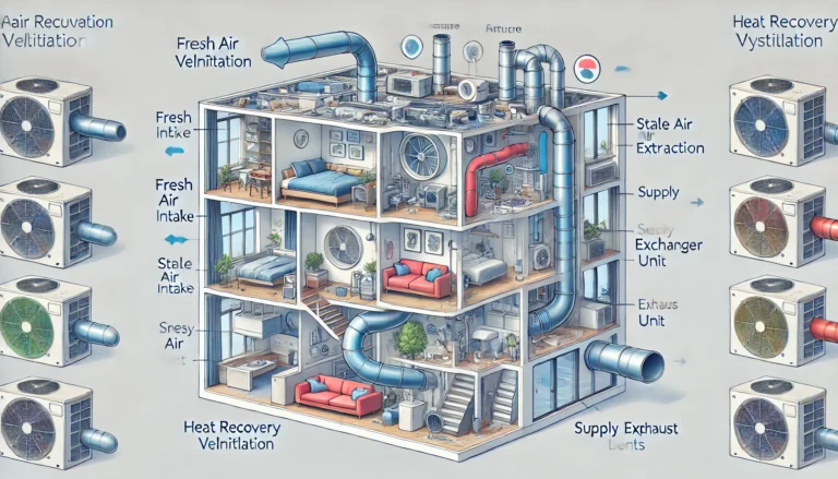 Rekuperacja gwarantuje stały dopływ świeżego powietrza